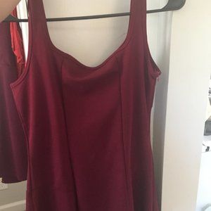 Maroon Dress
